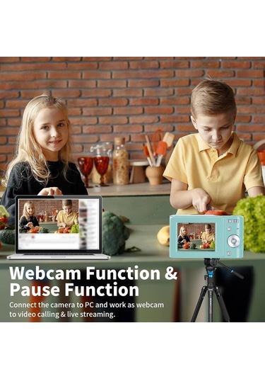 Dijital Kamera, 4k Yüksek Tanımlı Vlog Kamera, Fotoğrafçılık İçin Kameralar, 2.4 'lcd