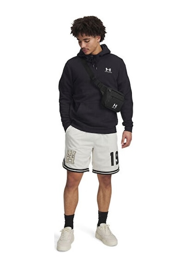 Under Armour Courtside Hoops Short Erkek Basketbol Şortu 1390120-279beyaz Beyaz
