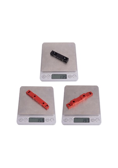 Teltree Yol Bisikleti İçin Alüminyum Düz Montaj Fren Adaptörü - Siyah / Kırmızı Seçenekli, Ff140 / Ff160 / Fr160 Modelleri Siyah