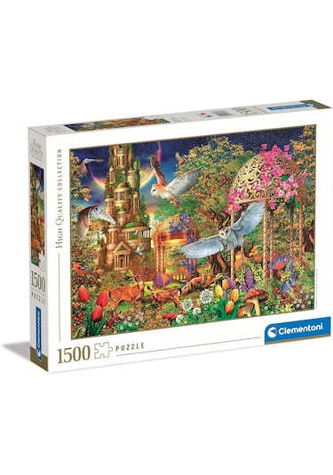 Clementoni 1500 Parça Woodland Fantasy Garden