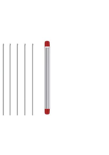 Lupo İthal Paslanmaz 1.1mm 20cm 5li Yem Şişi