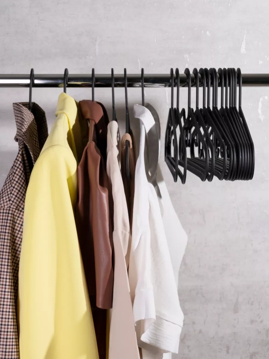 Ikea Ikea Spruttıg Yetişkin Giysi Askıları 20'li Set 203700716 Siyah