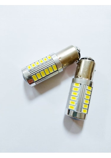 Carway Tek Duy 93 2'li Geri Vites Led Sinyal Stop Ampulü Beyaz Renk