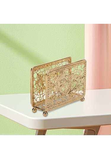 Suntek Yemek Masası Dekorasyon Aureate Yaratıcı Masa Peçetelik Doku Tutucu