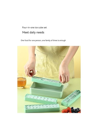 Dinosaurs Kitchenware Silikon Buz Küpü Kalıbı, Buz Kutusu Buz Küpü Tepsisi Dıy Buz Makinesi 23 X 6 X 15 Cm. Ahşap