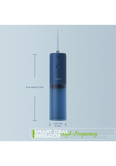 Vkemall Taşınabilir Yeşil Elektrikli Diş İpi Makinesi - 3 Modlu Ipx7 Su Geçirmez