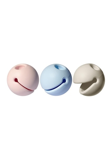 Moluk Mox 3 Set - Pastel Ice Blue, Baby Pink, Beige