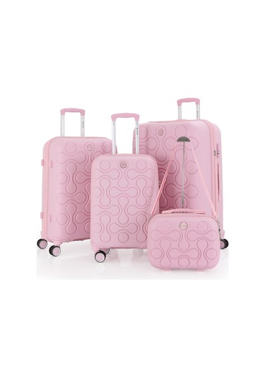Mçs Polipropilen 4lü Valiz Seti V376 S23sy1000054-set 00070 Pudra