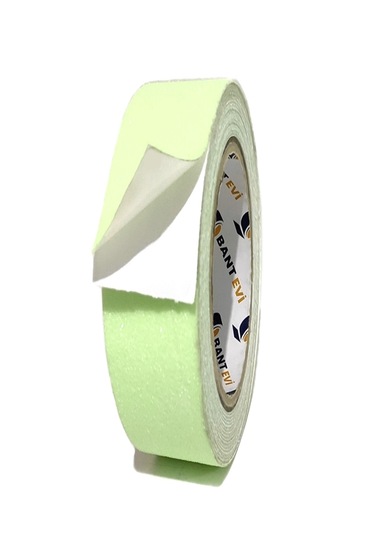 Fosforlu Kaydırmaz Bant İnce 25mmx25metre Fosforlu Zemin Kaymaz