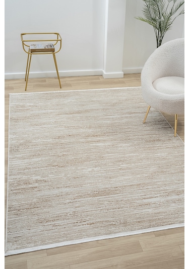 Koza Hayad Bej Halı Salon Ve Oturma Odası Yatak Odası Koridor M Bej