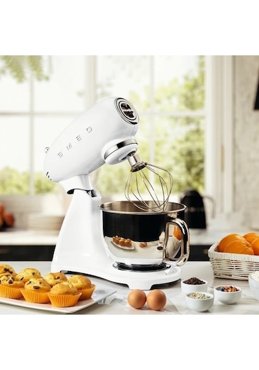 Smeg SMF03WHEU Retro 4.8 L Stand Mikser