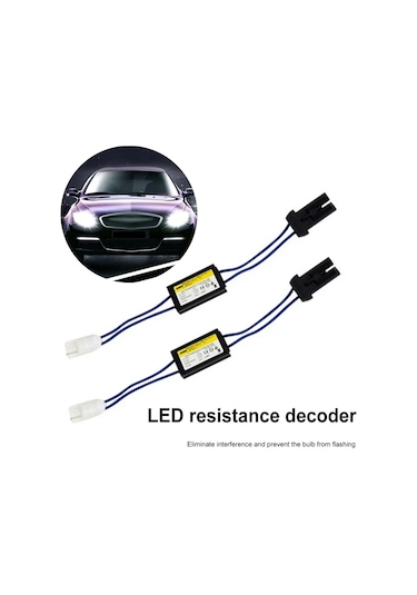 4 Adet-2/4 Adet T10 12v Canbus Kablo Led Uyarı İptal Edici Kod Çözücü 501 T10 T15 W5w 194 Araba Işıkları Hata Yü