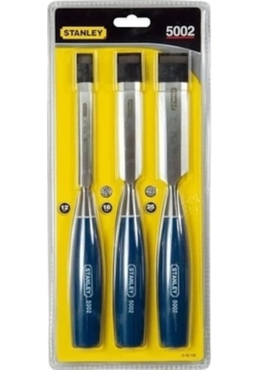 Stanley 0-16-128 İskarpela Seti Klasik Mavi Seri 3 Parça
