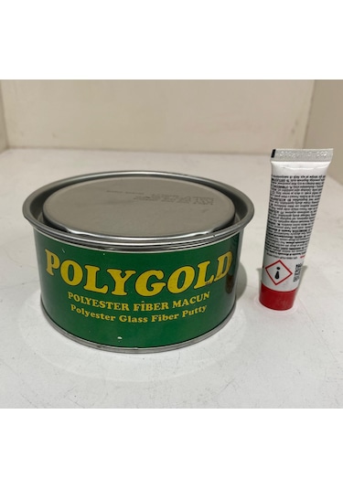 Polygold Gri Polyester Fiber Elyaflı Macun 500 Gram