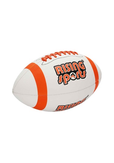 Beyaz Renkli Amerikan Futbol Topu 16 Cm Çap 400 Gr. Dayanıklı Antrenman Ve Oyun Topu Beyaz