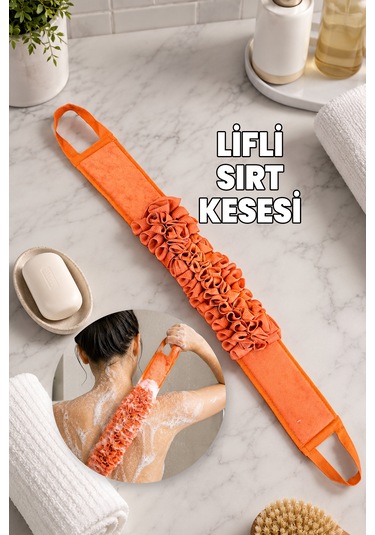 Destpak Lifli Sırt Kesesi