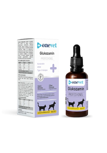 Onevet Kedi Ve Köpekler İçin Glukozamin Damla 50 Ml