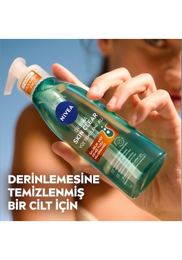 Nivea Derma Skin Clear Sivilce Karşıtı Yüz Temizleme Jeli 150 ML