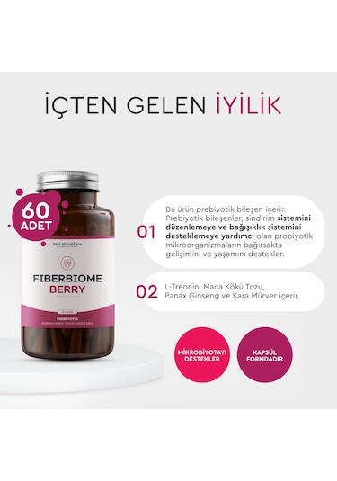 Next-Microbiome Fiberbiome-Berry 60 Kapsül