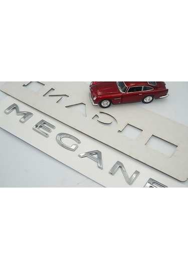 Renault Megane 3 2009-2016 Krom Abs 3M 3D Bagaj Yazı Logo