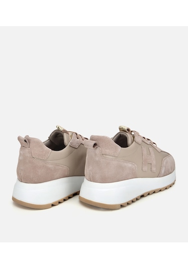 Hotiç Kadın Süet Deri Bej Comfort Spor Ayakkabı 01ayh314510a450 01ayh314510a450 Vizon