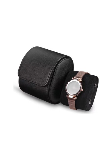 Homyl Vintage Stil İzle Rulo Seyahat Çantası Ekran Siyah Siyah