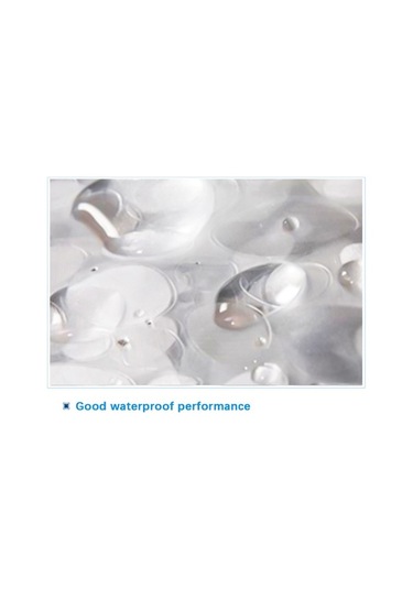 Ulzyvf Beyaz 3d Pvc Su Geçirmez Duş Perdesi - 12 Askılı 180x180cm Beyaz