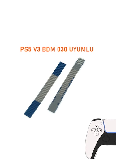 Ps5 V3 Bdm 030 Kollar İle Uyumulu L R L2 R2 Tetik Flex Kablo