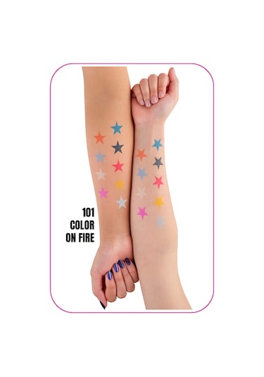 Callista Multi Palette Eyeshadow Göz Farı Paleti 101 Colors On Fire