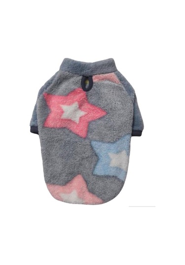 Gedyco Stars Premium Peluş Orta Irk Köpek Sweatshirtü