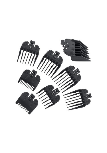 Saç Kesme Makinesi Kılavuz Tarakları Saç Kesme Makinesi Sınır Tarağı Saç Kesme Kılavuzu Değiştirilebilir Tarak Birçok Tıraş Makinesi/düzeltici İle Uyumlu 8 Adet