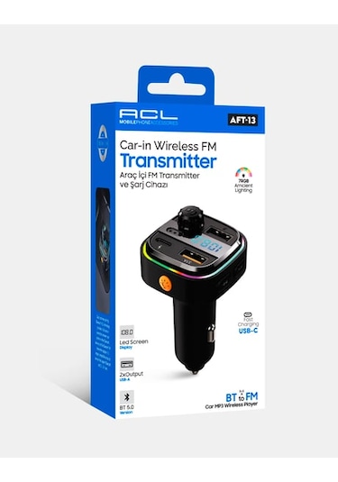 Araç İçi Fm Transmitter Ve Şarj Cihazı