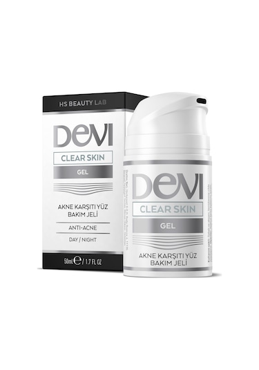 Devi Clear Skin Akne Karşıtı Yüz Bakım Jeli 50 ML