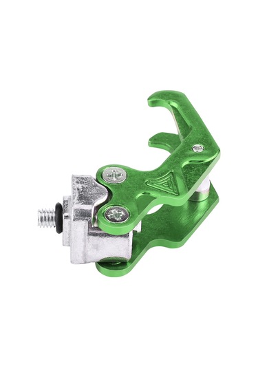 Konesam Motosiklet İçin Alüminyum Altyapıli Kartal Pençe Tasarımli Saçma Sepet Kanca - Yeşil Dayanıklı, Kolay Kurulum