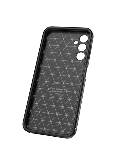Zore Galaxy Uyumlu M34 5g Kılıf Msra Negro Silikon Kapak - Siyah Siyah