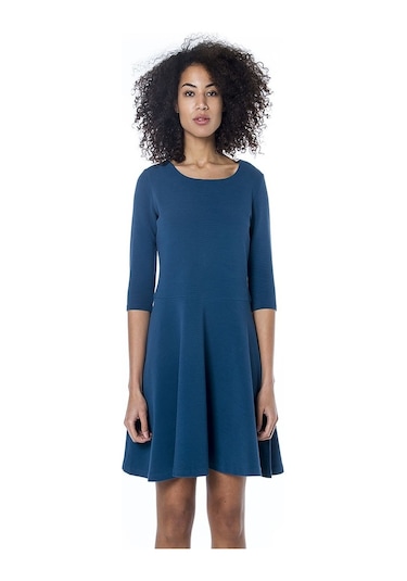 Yeni Hugo Boss Bayan Elbise (321122098) Mavi