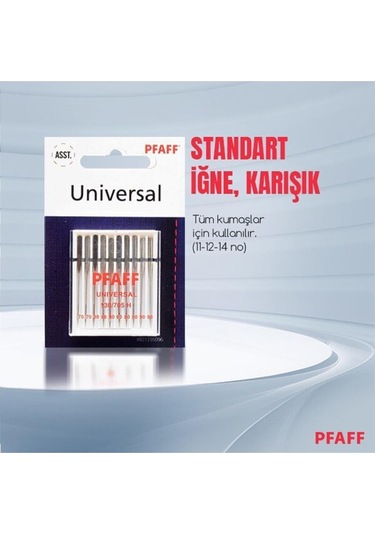 Pfaff Standart İğne Karışık 10 Lı (821195096)