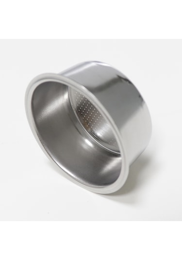 Leezsing 51mm Çelik Kahve Filtre Sepeti - Bes880/bes810bss/bambino Plus Ve Diğer铂富 Modelleri İçin Uyumlu - Portakal Kolu Kullanıma Hazır Gümüş