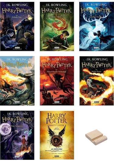 Harry Potter Serisi Tüm Kitaplar Ve Lanetli Çocuk 8li Set