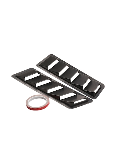 Suntek Araba Kaputu Havalandırma Hava Akışı Emme Panjuru Siyah