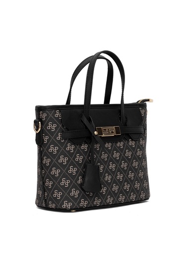 Silver Polo 1185 Kadın El Çantası Siyah Siyah