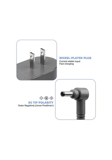Teltree Dyson V10 V15 Süpürgeleri İçin 30.45v 1.1a Gri Eu Şarj Adaptörü - Plastik Malzeme