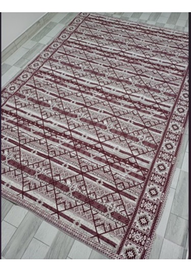Savan Dokuma Halı Örtüsü 4m² 170 240cm Kale Bordo1 Bordo