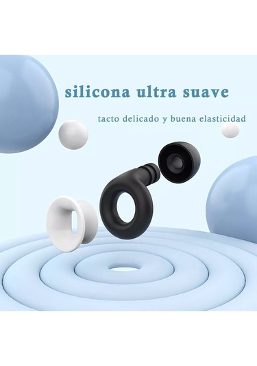 Wezone Yeniden Kullanılabilir Yumuşak Silikon Kulaklık, 25-28 Db Gürültü Azaltıcı, 4 Farklı Boyut Xs-s-m-l , 2 Adet Taşıma Kutusu İle 2 Çift Paket