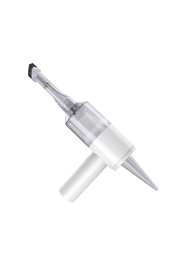 Springsun Araç Ve Ev İçin İkili Fonksiyonlu Süpürge: Süpürme/ventilatör, Kablosuz, 2000pa Emme Gücü, 1500mah Pil, Beyaz