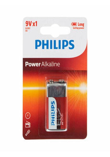 Philips 0033 Power Alkaline 9v Pil 2 Adet