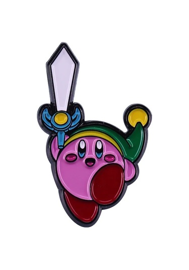 Sevimli Rozet Sırt Çantası Yavaş Pime Metal Anime Emaye Pime Çam Broş Whıte 21 Beyaz Çok Renkli