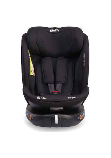 Kraft Grovy Fix İ-size 40-150 Cm 0-36 Kg Oto Koltuğu Siyah