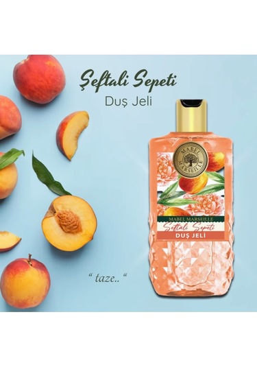 Mabel Marseille Şeftali Sepeti Duş Jeli 750 Ml Şeftali