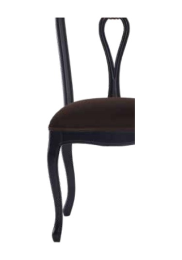 Bengimobilya Sandalye Kayın Ahşap Model Zus010 Kahverengi Baby Face Kumaş Oy